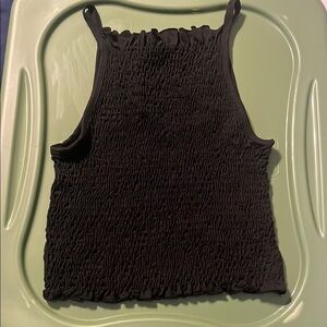 Black Sleeveless Top
